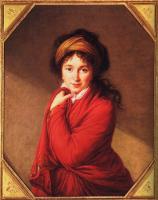 Louise Elisabeth Vigee Le Brun - Portrait of Countess Golovine